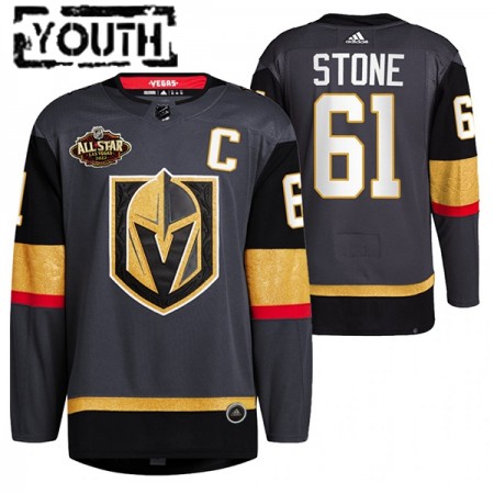 Dětské Hokejový Dres Vegas Golden Knights Mark Stone 61 2022 NHL All-Star Černá Authentic
